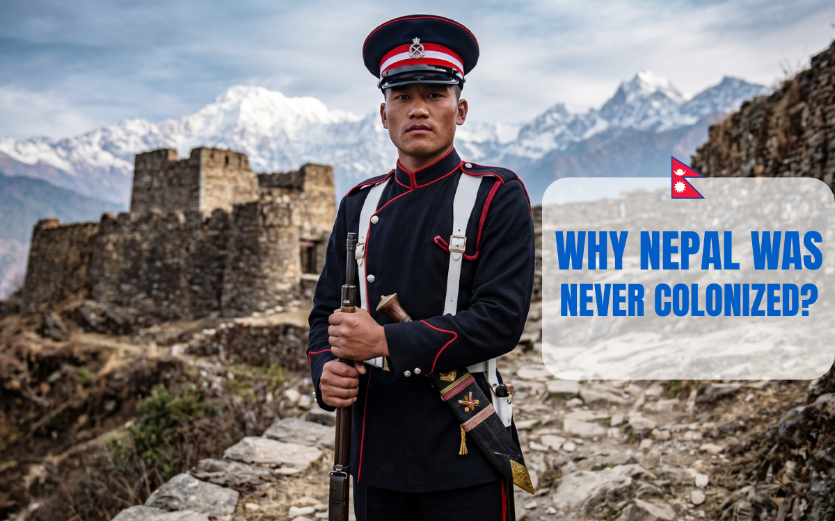 Why Nepal Never Colonized?
